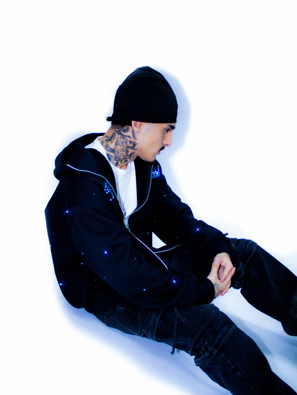 HODDIE LUXURY BLACK TURCOISE