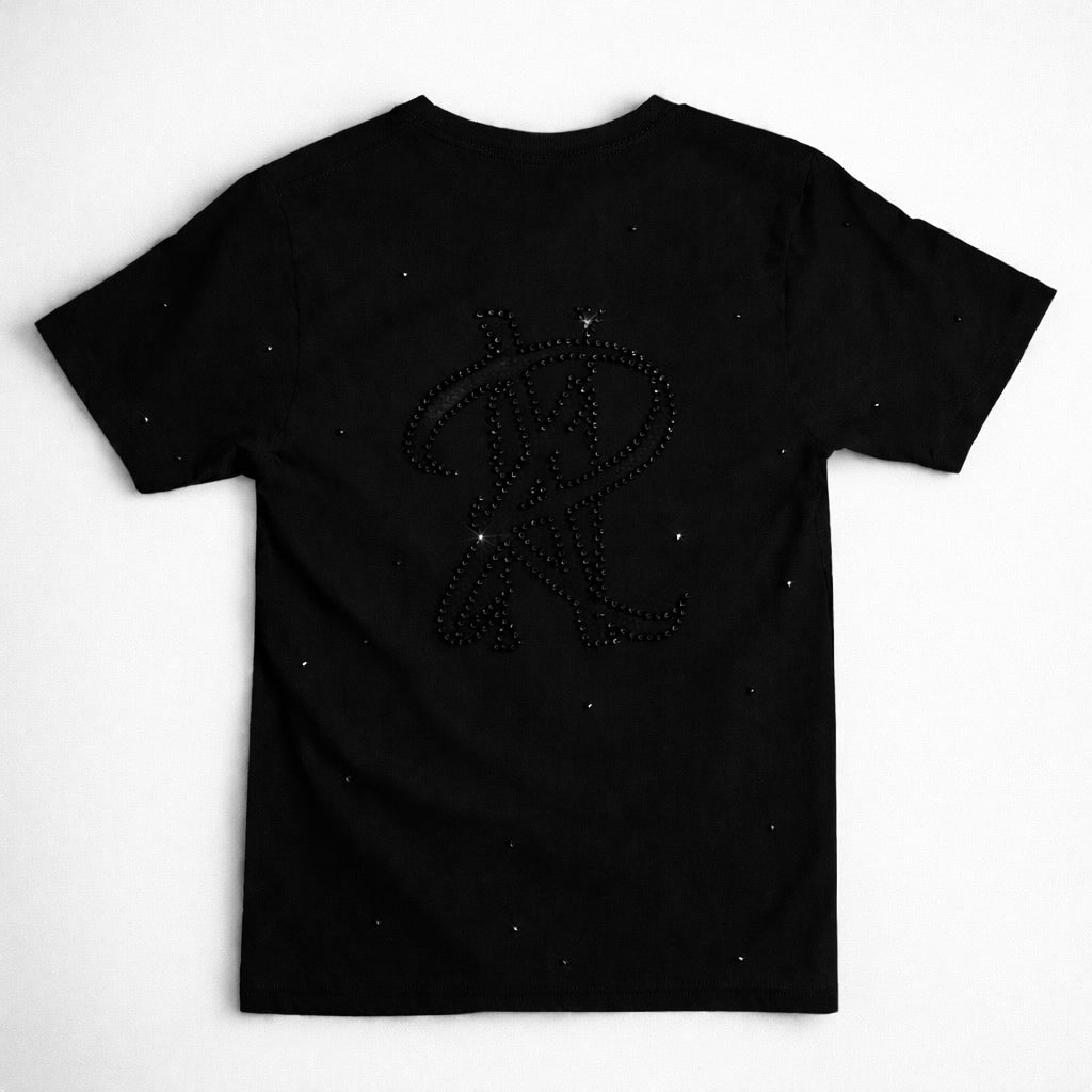 Rich Crystal Tee - Black