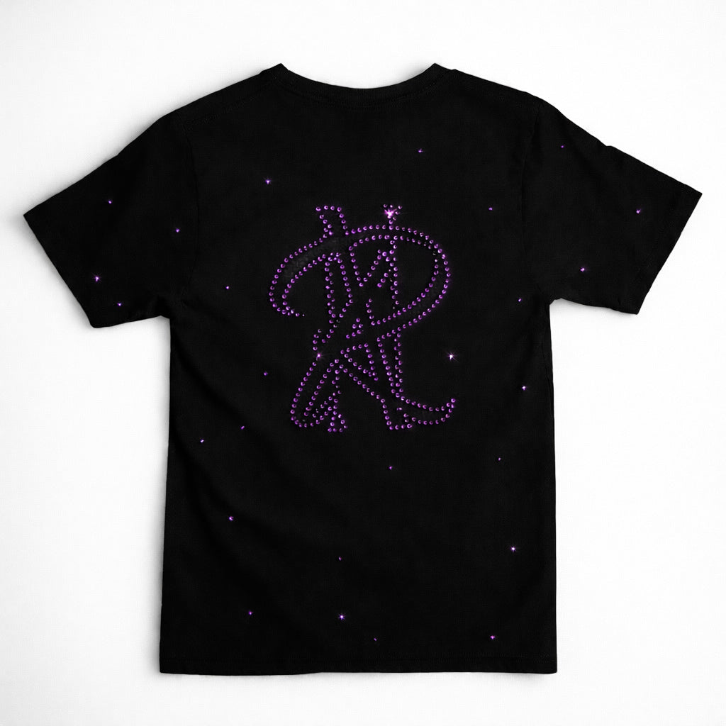 Rich Crystal Tee - Purple