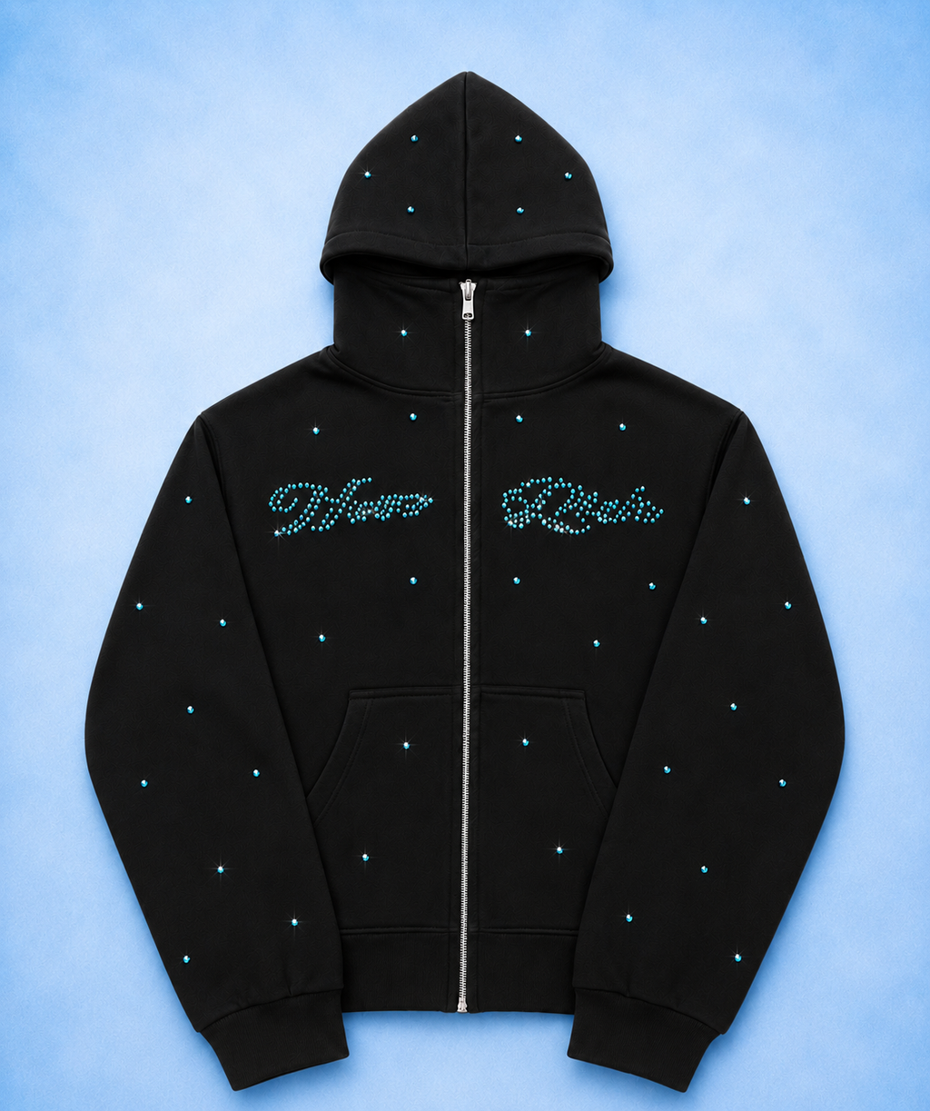 HODDIE LUXURY BLACK TURCOISE