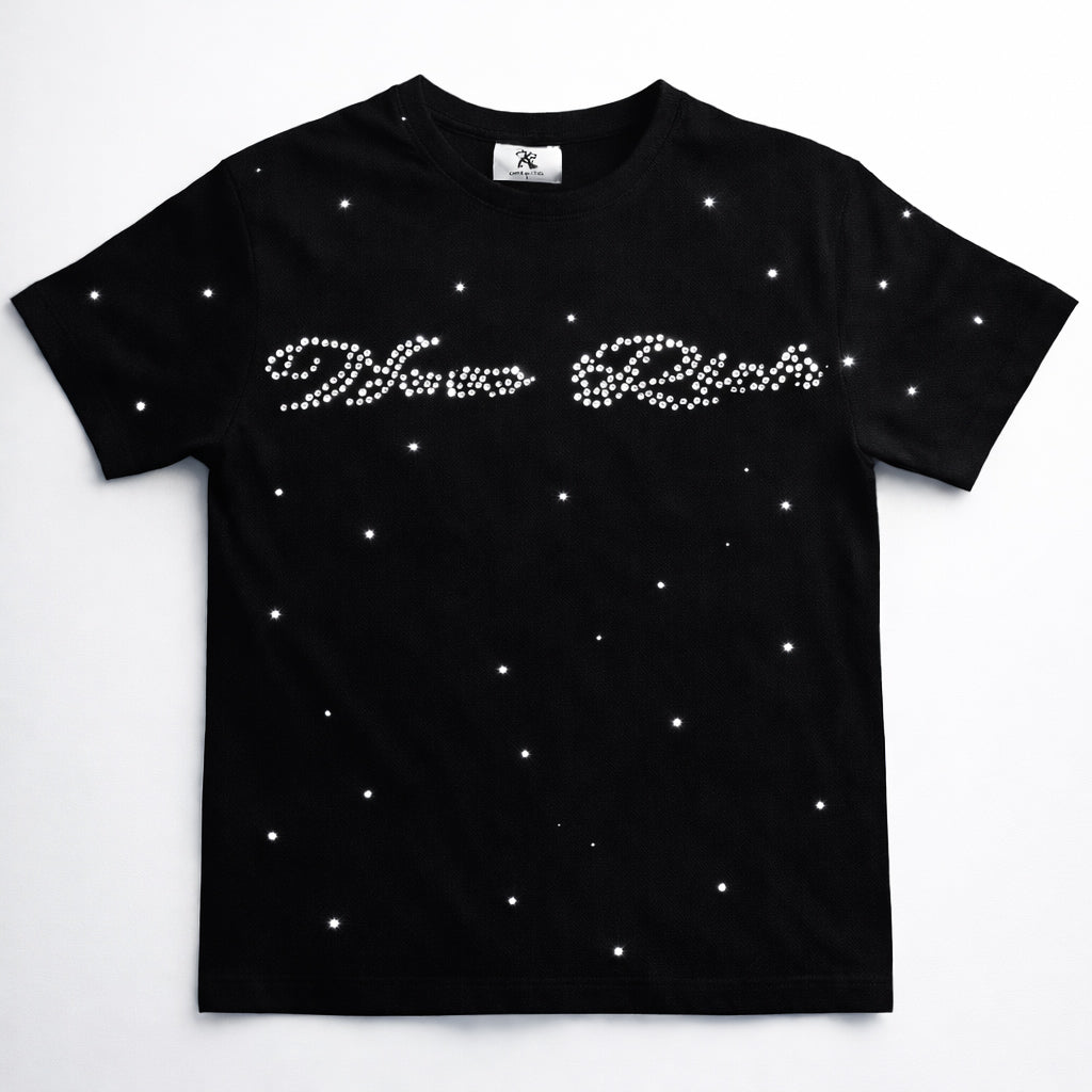 Rich Crystal Tee - White