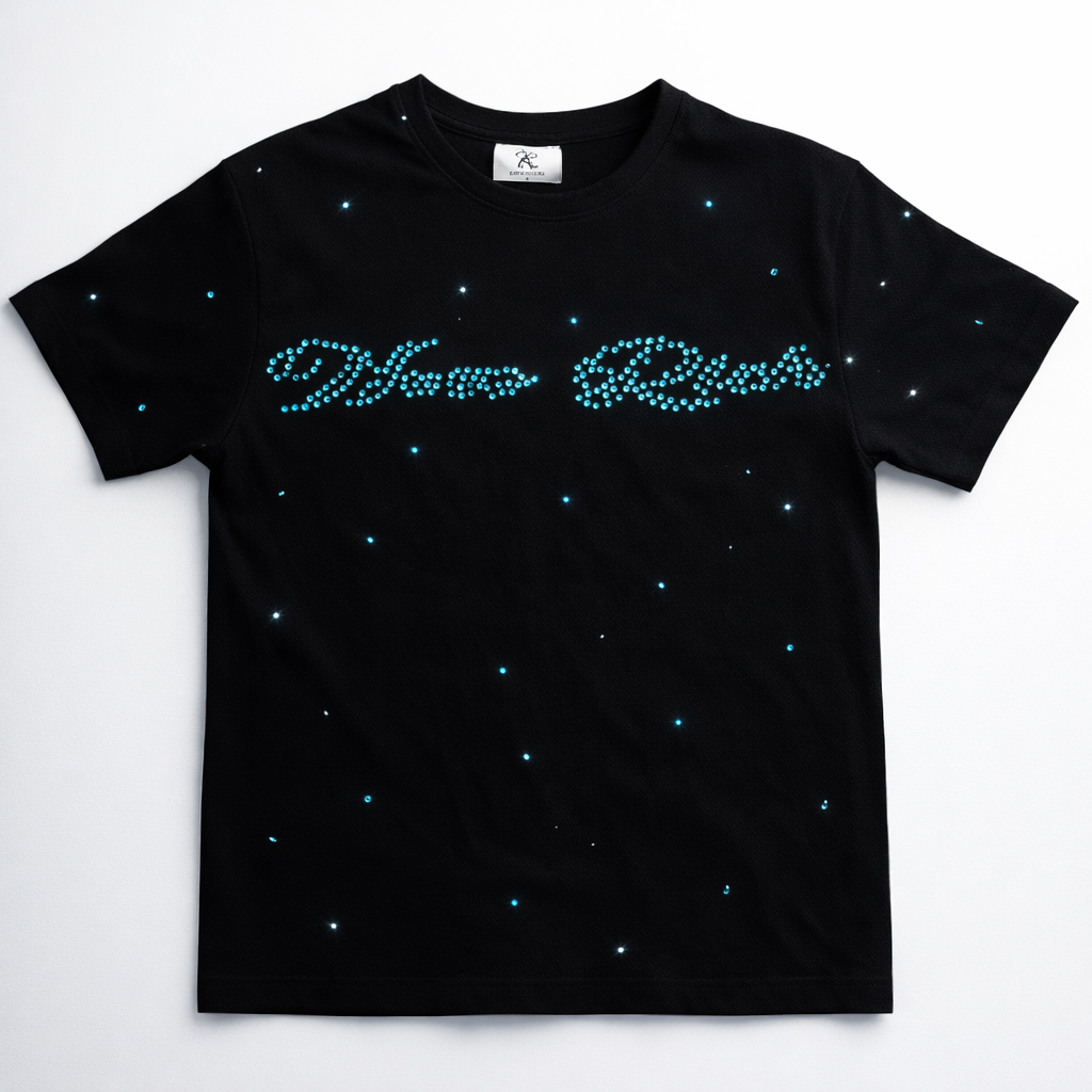 Rich Crystal Tee - Sky Blue